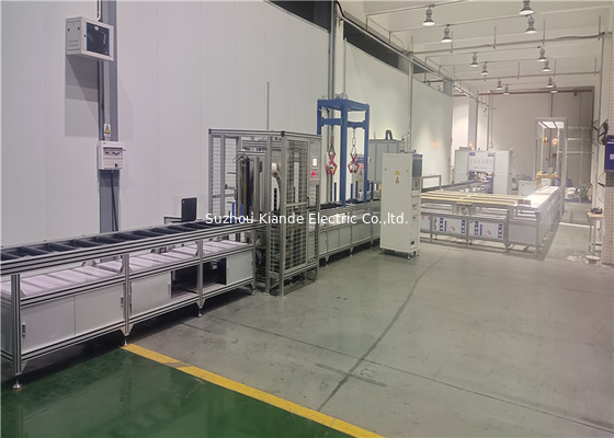Fully Integrated 2 Axis Busway Inspection Machine Straight Length Type